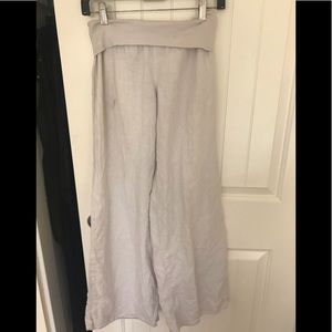 Hard tail linen pants woman, sz xs